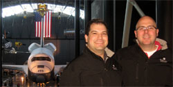 Craig and DJ at NASM Udvar-Hazy