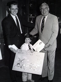 Craig With Poster