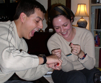 Photo of Volunteers Making WaveAid Bracelets